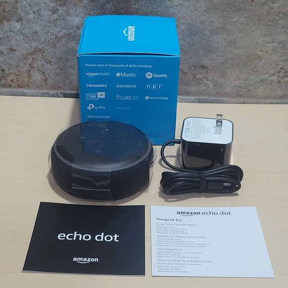 Amazon Echo Dot 3rd Gen Smart Speaker with Alexa NIB 2018 - Picture 4 of 7